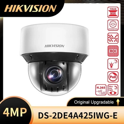 Hikvision 4MP 25x PTZ Darkfighter Smart Tracking DS-2DE4A425IWG-E PoE IP Camera - Image 1 of 4