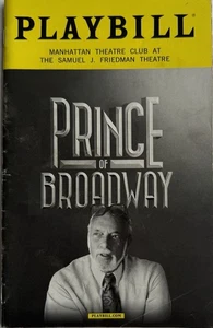 Prince of Broadway - Playbill octubre 2017 - Emily Skinner, Tony Yazbeck - Imagen 1 de 3