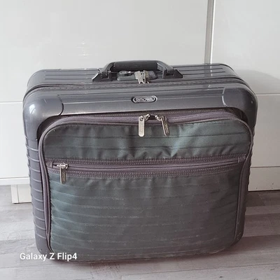 Rimowa Business Trolley Koffer Tasche Salsa Deluxe Hybrid Dunkelgrau 2 Rollen - Bild 1 von 4