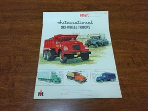 Folleto de camión International 1960 de seis ruedas BCF-170 BCF-180 - Imagen 1 de 6