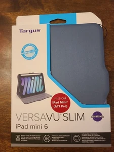 Targus - VersaVu Slim Antimicrobial Case for Apple iPad mini 6 and 7 - Picture 1 of 3