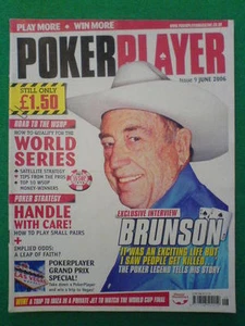 POKER PLAYER - BRUNSON - June 2006 #9 - Picture 1 of 1