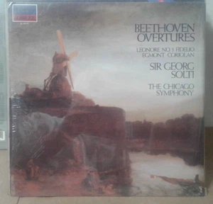 Beethoven Overtures Leonore No. 3 Fidelio Egmont Coriolan, Sir Georg Solti, NEW - Picture 1 of 3