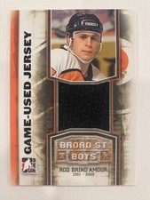 11/12 ITG In The Game Broad Street Boys Game Used Jersey - Rod Brind'Amour M08