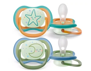Philips Avent Schnuller Beruhigungssauger Ultra Air 18+ Monate Night SCF376/23 - Bild 1 von 8