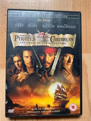 Pirates of the Caribbean: The Curse of the Black Pearl (DVD, 2003) - Image 1 of 2