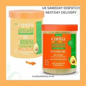 Cantu Avocado Hydrating Gel Aloe & Shea Butter Flexible Hold(18.5oz) - Picture 1 of 1