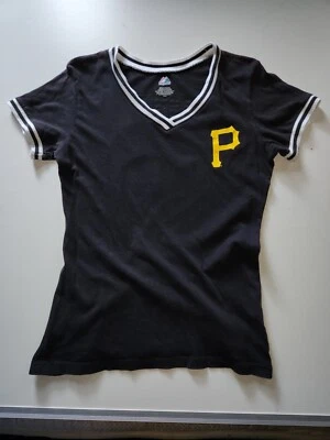 ANDREW MCCUTCHEN #22 PIRATES PLAYER Black SHIRT Womens Large or Youth Large  - Image 1 of 4