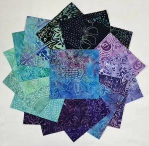Moon Shadow Batiks ~ 42 5" Squares ~ Wilmington Prints - Picture 1 of 6