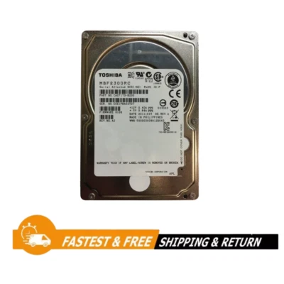 Toshiba (SAS) 2.5" Internal Laptop Hard Drive HDD 600GB 10Krpm 128MB AL14SEB06EP - Image 1 of 3
