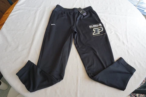 PURDUE BOILERMAKERS PANTS BASKETBALL/FOOTBALL/TRAINING 3XL NIKE BLACK Cover