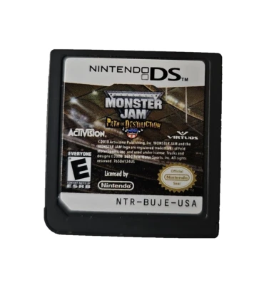Monster Jam: Path of Destruction (Nintendo DS, 2010) Cartridge Only - Image 1 of 2