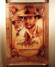 Indiana Jones and the Last Crusade 1989 Theatrical Release Poster | Single Sided