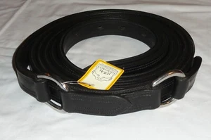 Pair 90 1/2” Ideal Equestrian Leather Carriage Driving Full Size D-Ring Traces - Picture 1 of 12