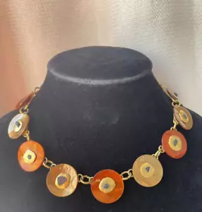 Collier VINTAGE Valérie Viloin Labbé Paris bijou Haute couture créateur - Bild 1 von 5