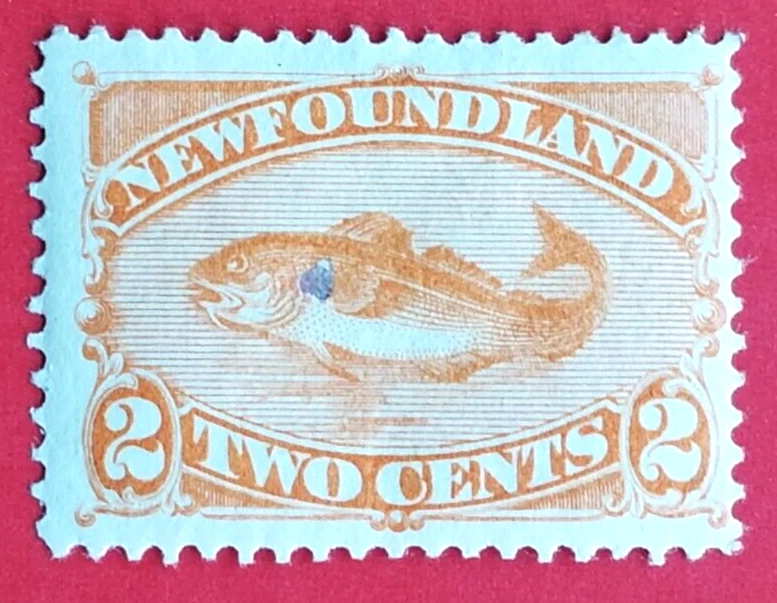 Canada Newfoundland #48 Codfish MH OG - Image 1 of 1