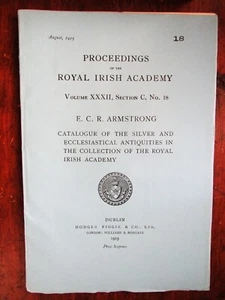 1915  ECR Armstrong. Catalogue of the Silver and Ecclesiastical Antiquities - Bild 1 von 2