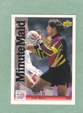 TONY MEOLA USA UPPER DECK USA 94 WORLD CUP MINUTE MAID ALL STAR TEAM