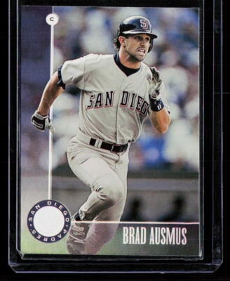 Brad Ausmus 1996 Leaf Press Proofs SIlver San Diego Padres #9 - Image 1 of 2