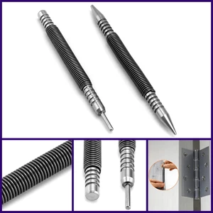 Spring Tool Nail Set, Nail Setter, and Hinge Pin Punch Set, 2 Pcs Double Head - Picture 1 of 8