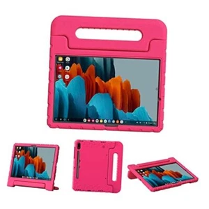 S7 Tablet Kids Case, Samsung Galaxy Tab S8 and Tab Tab S7/S8 11 inch Hot Pink - Picture 1 of 8