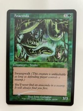 MTG FOIL 7TH EDITION ANACONDA NM MAGIC THE GATHERING UNCOMMON CREATURE GREEN