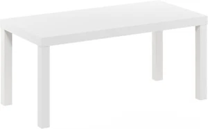 New- Classic Simple Coffee Table for Living Room, 38.98 (W) x 17.52 (H) x - Picture 1 of 6