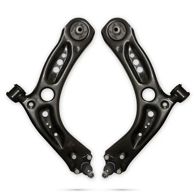 Para Audi S3 2.0 8V 2012 - 2x brazo de control de suspensión delantera inferior par plano de acero Foto 1 de 4