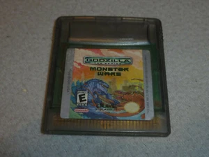 NINTENDO GAMEBOY COLOR GAME GODZILLA MONSTER WARS CARTRIDGE ONLY ADVANCE POCKET - Picture 1 of 2