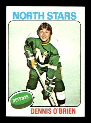 1975 76 Topps #53 Dennis O'Brien North Stars NEAR MINT *1e - Image 1 of 2