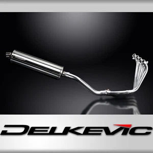 Honda CBR650F CB650F 2014-2018 Complete Exhaust 4-1 18" Oval Stainless Muffler - Bild 1 von 5