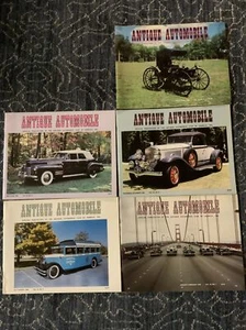 Lot of 5 1988 ANTIQUE AUTOMOBILE Magazines All 1988 - Picture 1 of 18