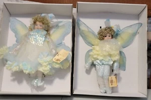Cindy McClure Edizione Limitata Fairy Collection 16 Pollici Bambole Yarrow & Pear Boy - Foto 1 di 7