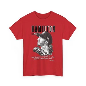 Lewis Hamilton - Unisex T-Shirt, T-Shirt, Sweatshirt, Hoodie, F1, Formel 1, Geschenk - Bild 1 von 73