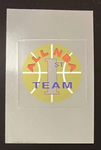 All NBA 1° Squadra Silver Foil 1991-1992 1991 Panini Adesivo Italiano #187 - Foto 1 di 2