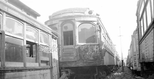 OD045 RP 1940er LEHIGH VALLEY TRANSIT RAILWAY INTERURBAN TRAILER #65 ? - Bild 1 von 1
