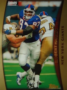 NFL 243 Robert Harris New York Giants Topps 1998 - Picture 1 of 1
