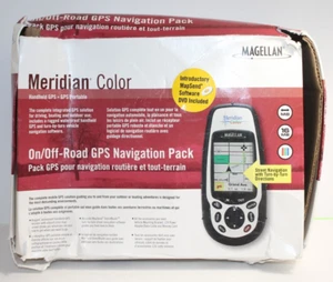Magellan Meridian Color Handheld GPS On/Off Road Navigation Pack *READ DESC* - Picture 1 of 22