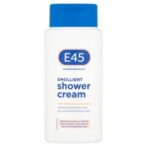 E45 Shower Cream 200ml Moisturizing Skin Cleaning Agent Pack of 1 - Picture 1 of 1