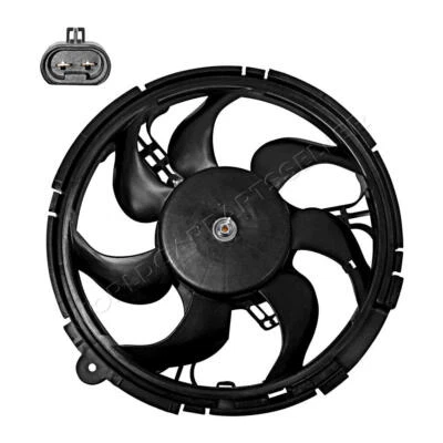 Ventilador de radiador 312 mm 270 W compatible con Fiat Stilo Hatchback Wagon 2001-2008 Foto 1 de 2