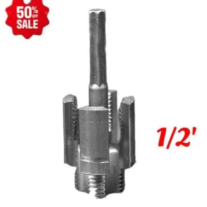 Integriertes Innen- & Außenrohrgewinde-Werkzeug, PVC-Rohreinfädler \ Kit - 1/2" - Bild 1 von 8