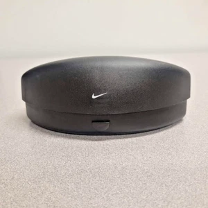 NIKE Black Hard Clamshell Case for Sunglass/Eyeglass Glass Case w/white logo - Picture 1 of 3