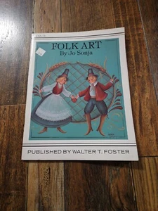 VTG 1993 CLASSIC TOLE PAINTING "FOLK ART/JO SONJA UNUSED FULL SZ PATTERNS - Picture 1 of 1