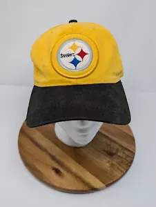 Vintage Pittsburgh Steelers Mütze Cap Starter Pro Line NFL verstellbar schwarz gelb - Bild 1 von 9