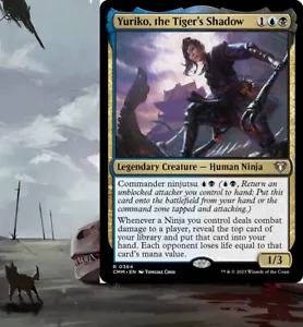 Yuriko, the Tiger's Shadow Ultimate Ninja Commander Deck Magic MTG Ready-to-Play - Picture 1 of 10
