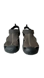 Crocs 15041 braun SwiftWater Mesh Fischer Deck Wasser Schuhe Herren Größe 8 Sandalen - Bild 1 von 8