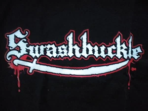 SWASHBUCKLE-CONQUISTA PIRATA 2012-T-SHIRT-LARGE-LIMITED - Picture 1 of 2