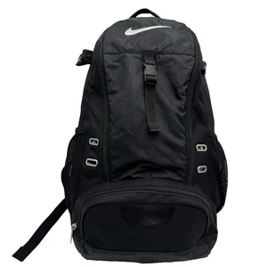 Nike Max Air Swingman Rucksack schwarz Softball Baseballschläger Stollen Ausrüstungstasche - Bild 1 von 19