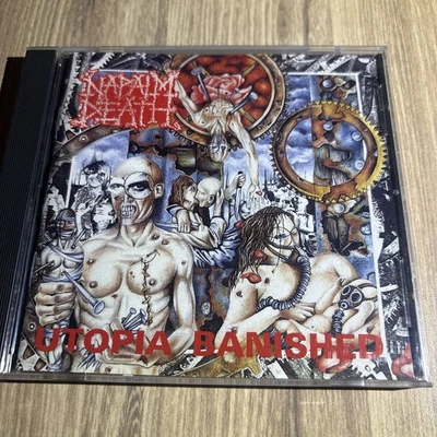 Napalm Death – Utopia Banished CD 1992 Earache – 88561-1127-2 [Original] - Image 1 of 4