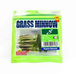 Ecogear Soft Lure Grass Minnow S 1-3/4 Inch 12 piece per pack 117 (7138) - Picture 1 of 6